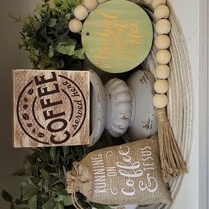 Tiered Tray Decor Lot #23